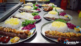 غذاهای لذیذ رستوران مجموعه گردشگری و اقامتی شاسوار - سنندج - روستای صلوات آباد